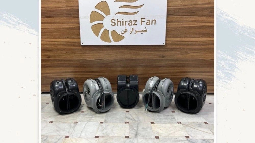 Şiraz Fan'da çift sessiz santrifüj üretimi ve satışı